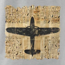 Egyptské hieroglyfy lietadlo