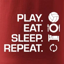 Play Eat Sleep Repeat volejbal