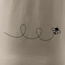 Dráha letu včely - slučka Dráha letu včely - slučka