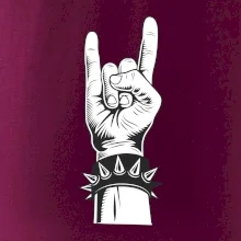 Rock ruka s náramkom