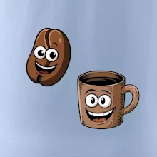 Parové tričko - Hrnček a káva