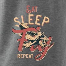 Eat Sleep Fly Repeat letadlo