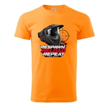 Paintballová maska – Respawn, Reload, Repeat