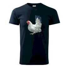 Sliepka kreslená biela Sliepka kreslená biela