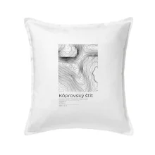 Kôprovský štít - vrstevnice v obdĺžniku