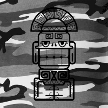 Mayovia - socha so zubami