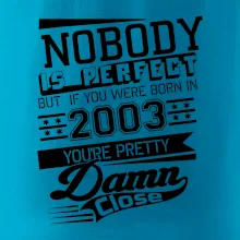 Nobody is perfect - 2003
