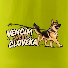 Venčím svého člověka - německý ovčák