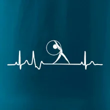 EKG moderná gymnastika obruč