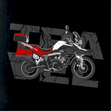 Cestovná enduro červená Cestovná enduro červená