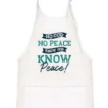 No God no peace, know God know peace