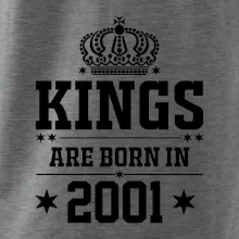 Kings are born in 2001