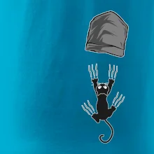 Mačka vypadla z vrecka