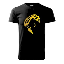 Hlava cyklista zlatá Hlava cyklista zlatá