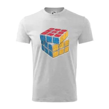 Rubikova kocka kreslená