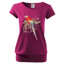 Papagáj  na listnatom strome