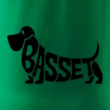 Basset nápis v tele