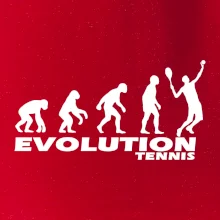 Evolúcia tenis chlapec