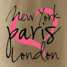 I love NYC Paris London