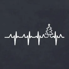 EKG Vianočný stromek EKG Vianočný stromek