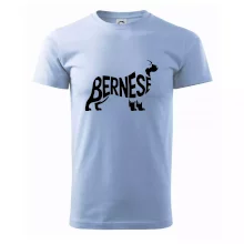 Bernese Mountain Dog nápis v tele