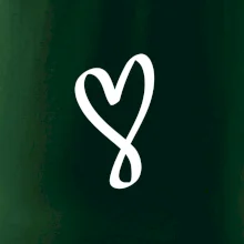 Srdce nekonečno na prsník