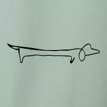 Jazvečík - kreslený