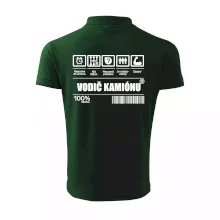 Čiarový kód - Vodič kamiónu Čiarový kód - Vodič kamiónu