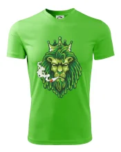 Zhulený lev zelený