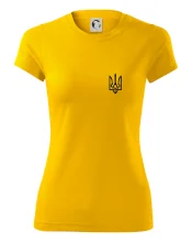 Ukrajina trojzubec prsník