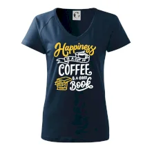 Happiness is a Cup of Coffee and a Good Book