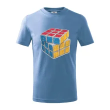 Rubikova kocka kreslená