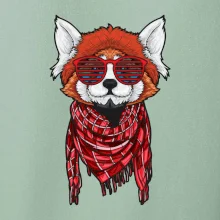 Červená panda hipster Červená panda hipster