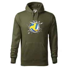 Volejbal lopta v triku Volejbal lopta v triku