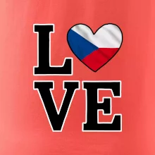 Love Česká vlajka Love Česká vlajka