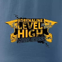 Motocross adrenaline level high