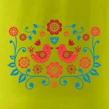 folklór - dva červené vtáčiky folklór - dva červené vtáčiky