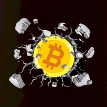 Bitcoin v tričku Bitcoin v tričku