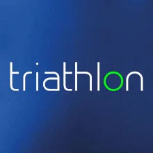Triathlon nápis Triathlon nápis