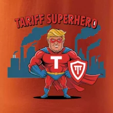 Tariff Superhero Trump