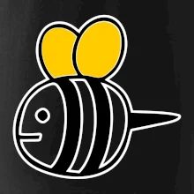 Včielka kreslená Včielka kreslená