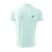 Dráha letu včely - vlnovka