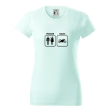 Problém cestná motorka