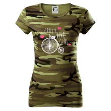 Crazy bike girl Crazy bike girl