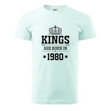 Kings are born in 1980
