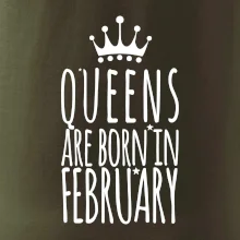 Queens are born in February