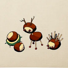 Gaštanové zvieratká - v rade