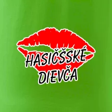 Hasičšské dievča pery