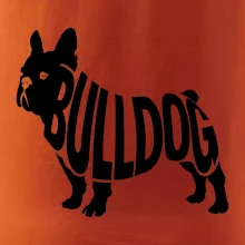 Bulldog nápis v tele