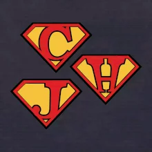 Superman písmeno Superman písmeno